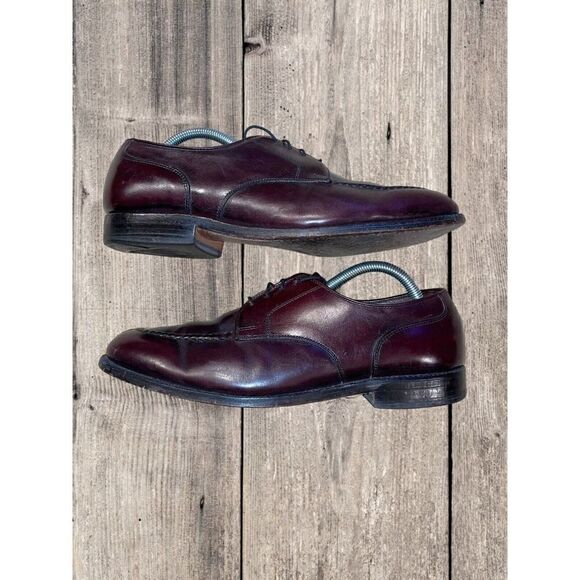 Allen Edmonds Brandywood Split Toe Mens Dress Shoe Ox Blood Leather Size 9.5D main image 8